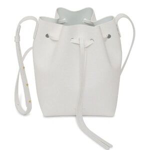 Mansur Gavriel
snakeskin-effect leather bucket bag